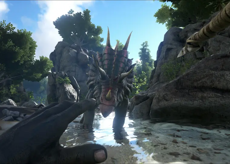 ARK gameplay artwork