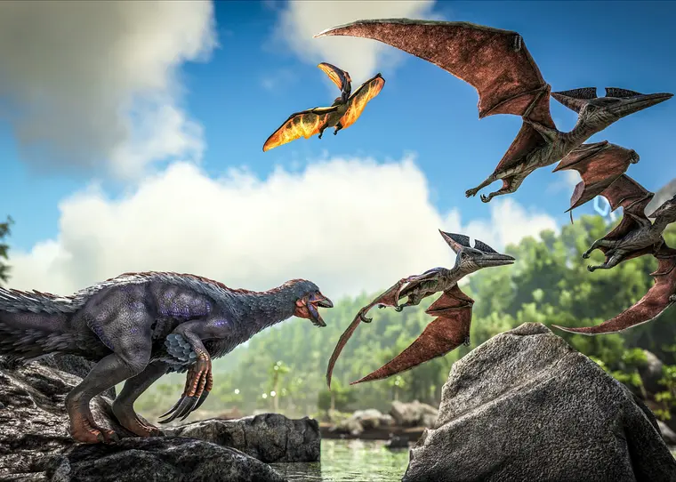 ARK gameplay artwork