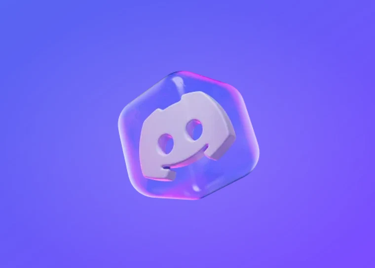 Discord logosunun üç boyutlu hâli