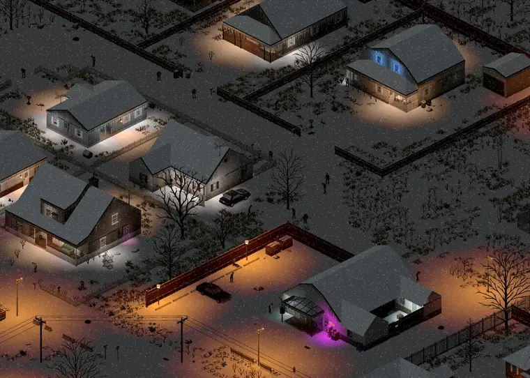 Project Zomboid gameplay artwork