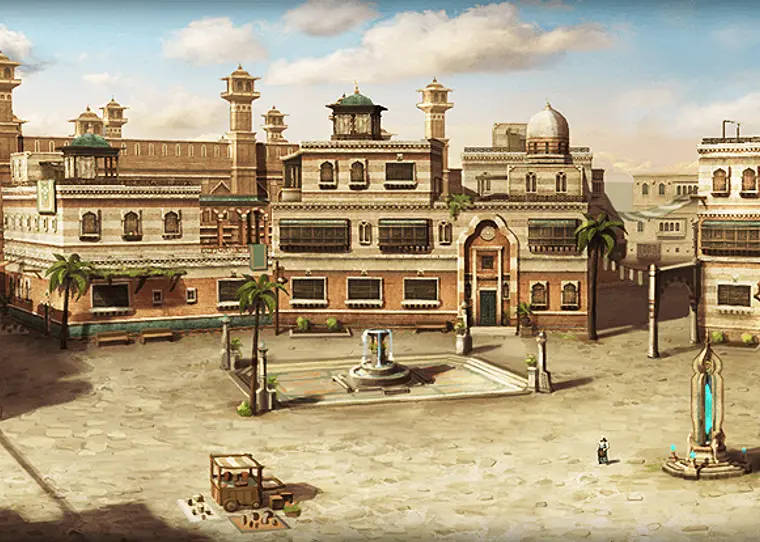 Silkroad Online gameplay artwork