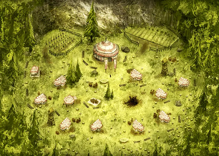 Silkroad Online gameplay artwork