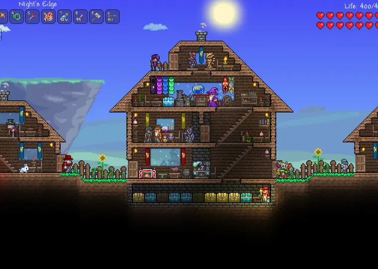 Terraria gameplay artwork