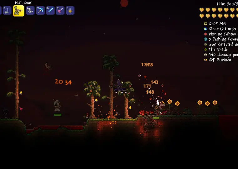 Terraria gameplay artwork