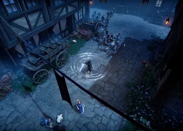 V Rising gameplay artwork