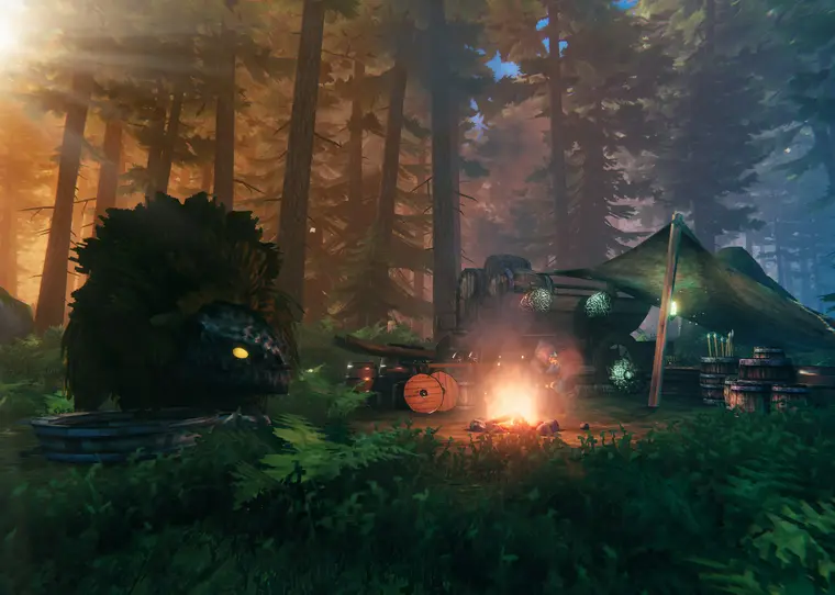 Valheim gameplay artwork