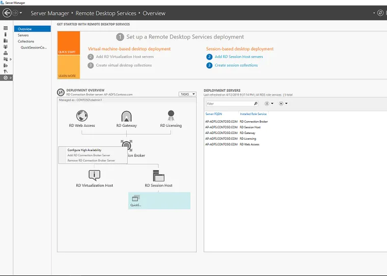 An administrator-level server running your own applications