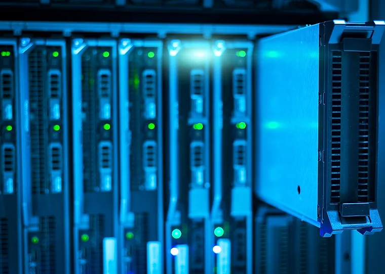 NVMe SSD storage for fast writes and restores